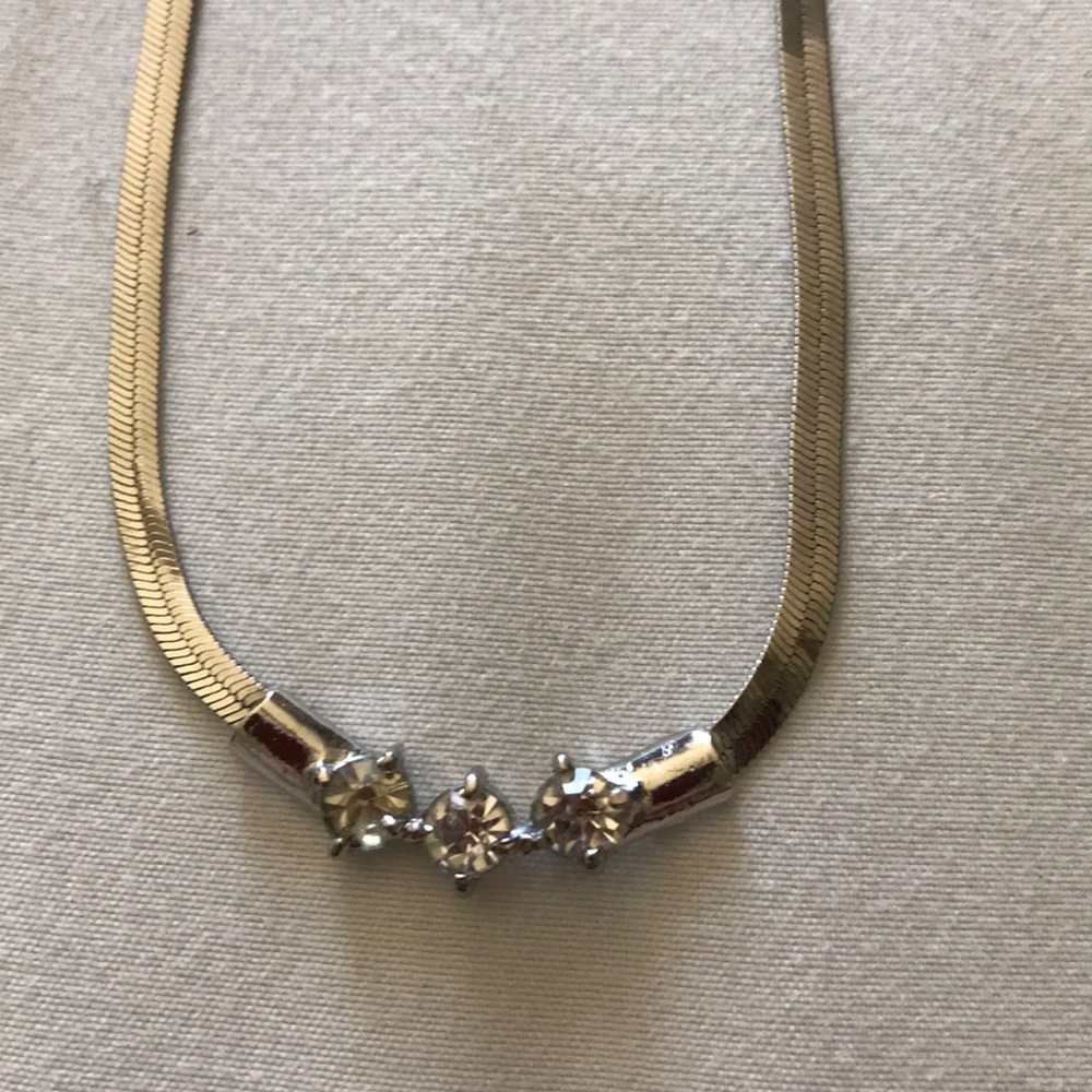 Silver necklace